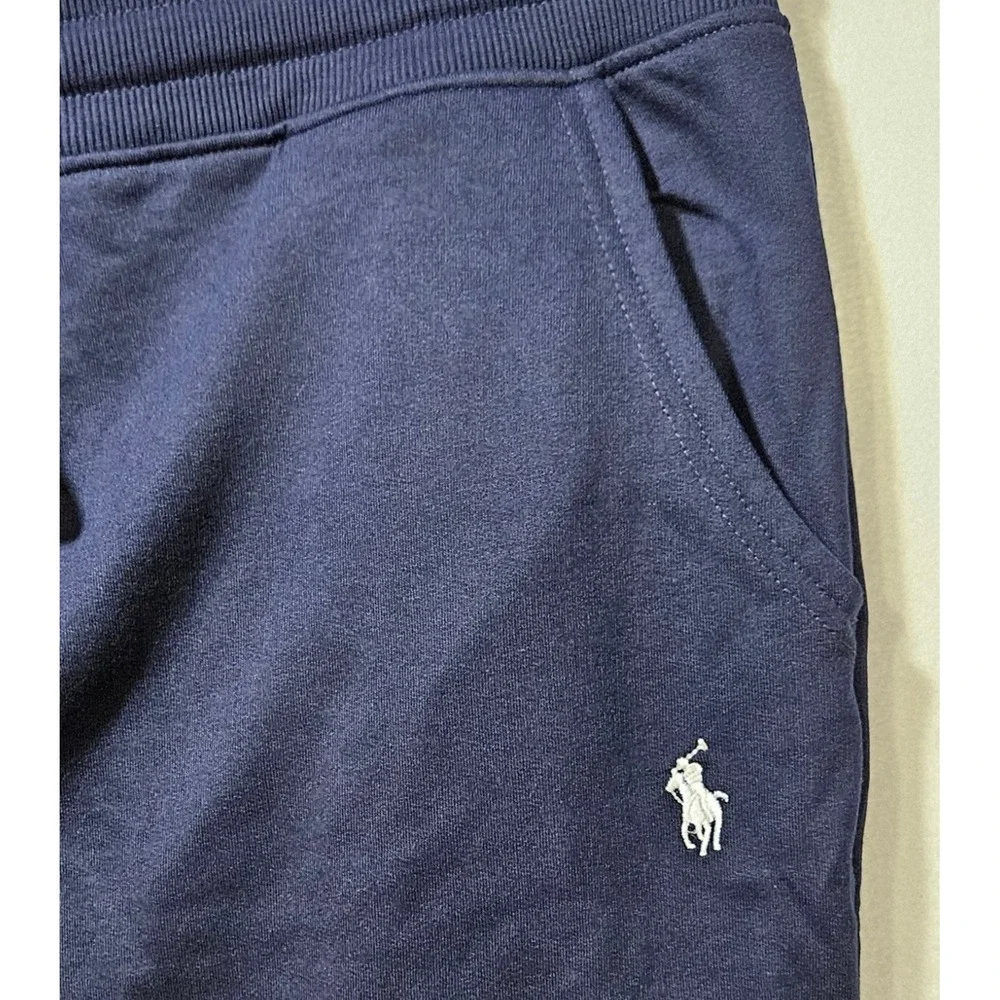 Polo Ralph Lauren Men's Navy Blue Cotton Jogger Sweatpants, 3 Pocket, 3XL, EUC!